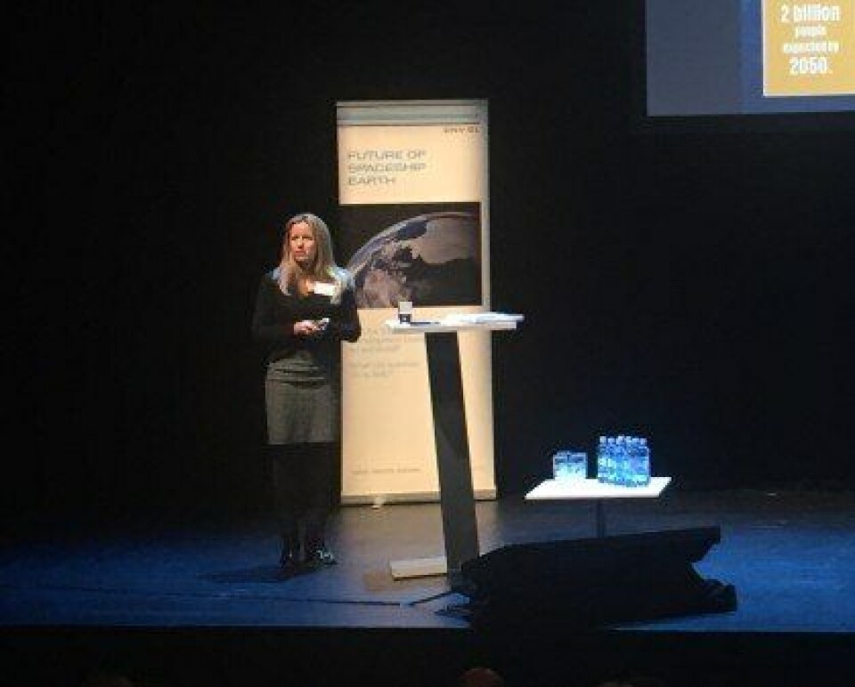 Wenche Grønbrekk, global leder for bærekraft og risiko. Foto: Cermaq.