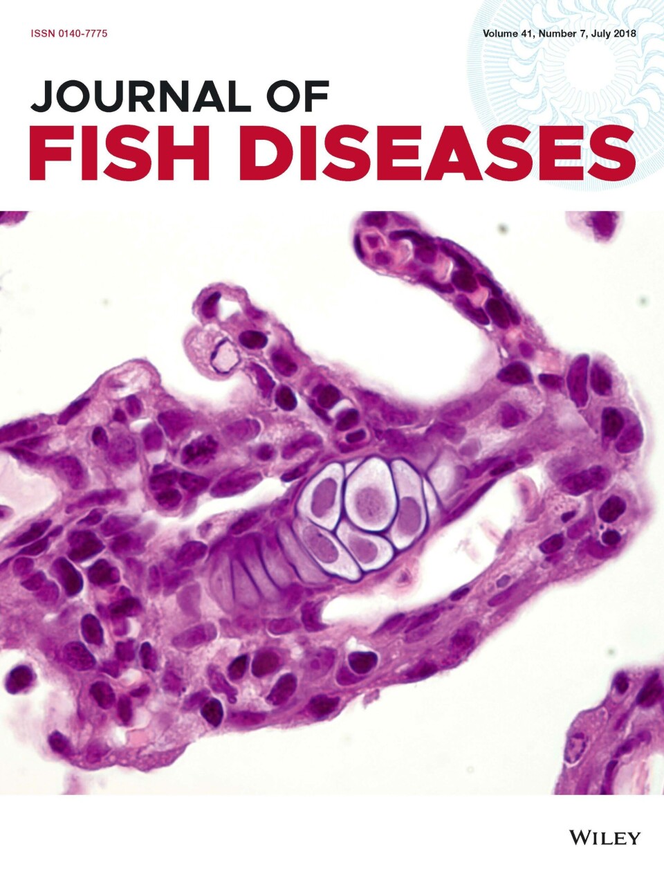 Forskningsarbeidet rundt laksepox på yngel er nylig vitenskapelig publisert i «Journal of Fish diseases».