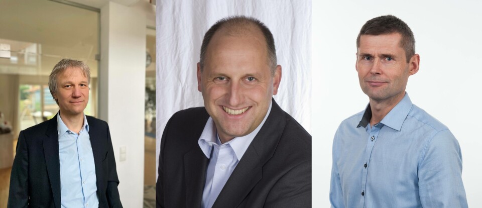 Sentrale personer i utviklingsarbeidet:Dr. Gido Link. Gido Link er fra universitet i Karlsruhe. i.V. Stefan Betz. Product Manager Heat Technology, Frankfurt. Leif Grimsmo. Senior Project Manager SINTEF Ocean.