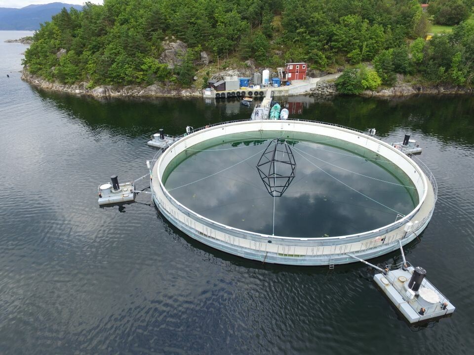 Haugesundsbedriften Aquafarm Equipment AS får EU-støtte til en lukket og bærekraftig løsning for oppdrett av fisk. Foto: Aquafarm Equipment Haugesundsbedriften Aquafarm Equipment AS får EU-støtte til en lukket og bærekraftig løsning for oppdrett av fisk. Foto: Aquafarm Equipment