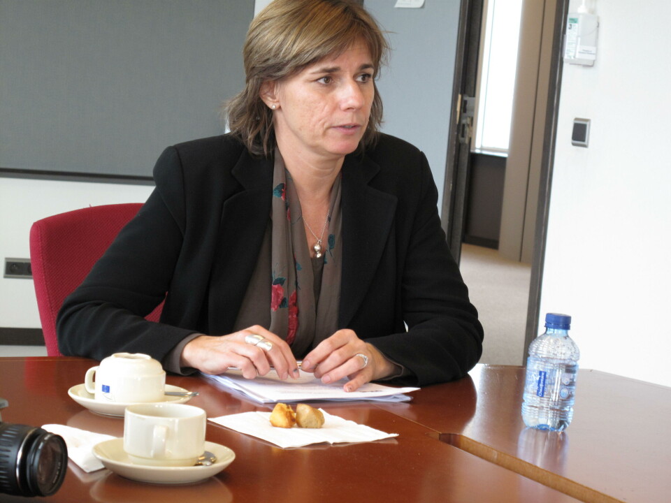 Isabella Løvin. representant i fiskerikomiteen i Europaparlamentet