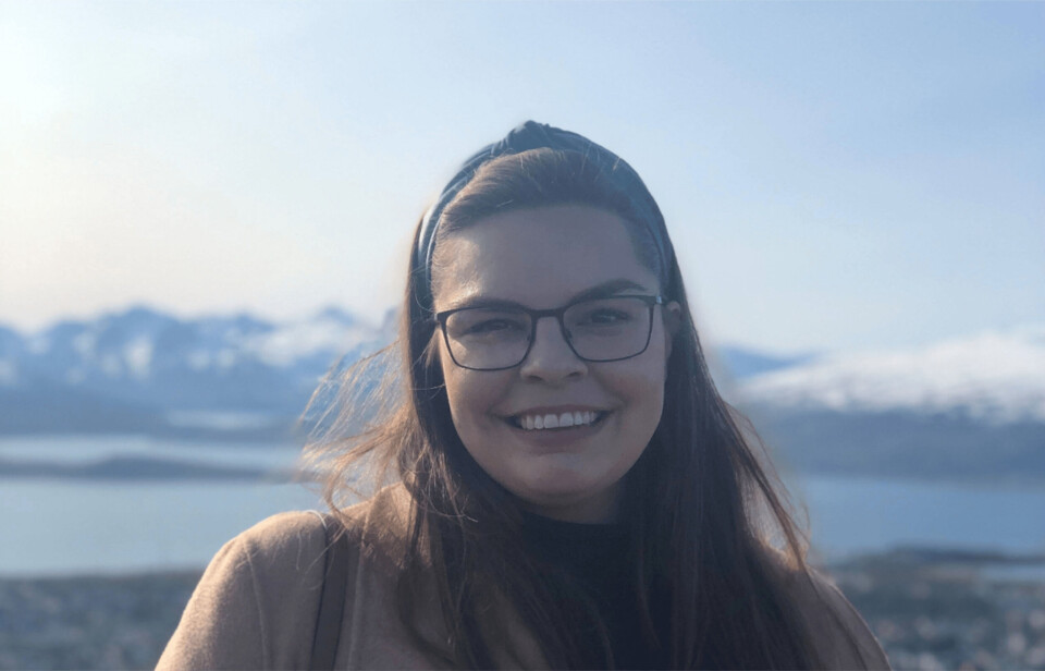 Den nye lederen i Ny leder i YoungFish Midt, Hanna Kristie Bakke-Jensen, kommer opprinnelig fra Finnmark og har gjennom flere år vært politisk engasjert.  Foto: YoungFish