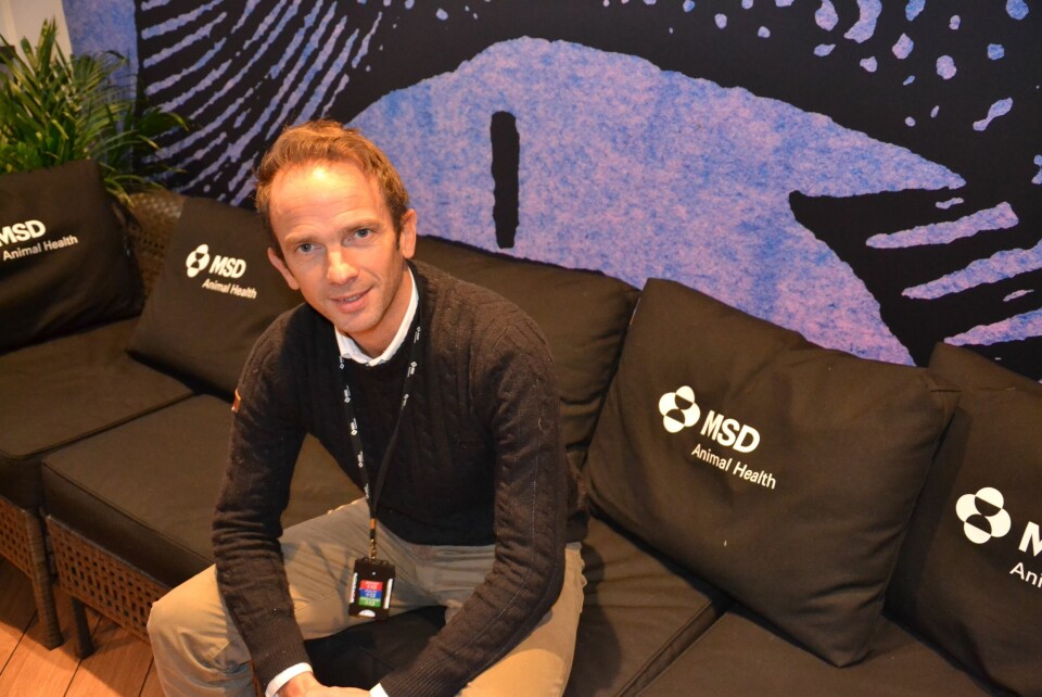 Dafydd Morris er andministrerende direktør i MSD Animal Health Norway. Foto: Linn Therese Skår Hosteland
