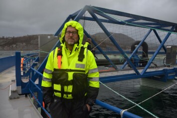Prosjektleder for Aquatraz, Steingrim Holm er fornøyd med hvordan starten har vært i prosjektet. Foto: Ole Andreas Drønen
