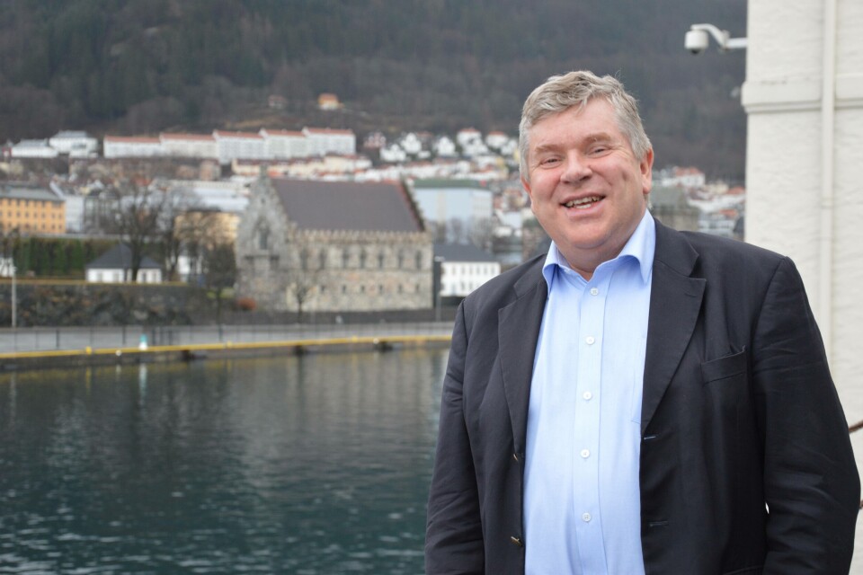 Einar Wathne, President Cargill Aqua Nutrition. Foto: Therese Soltveit. Einar Wathne, President Cargill Aqua Nutrition. Foto: Therese Soltveit.