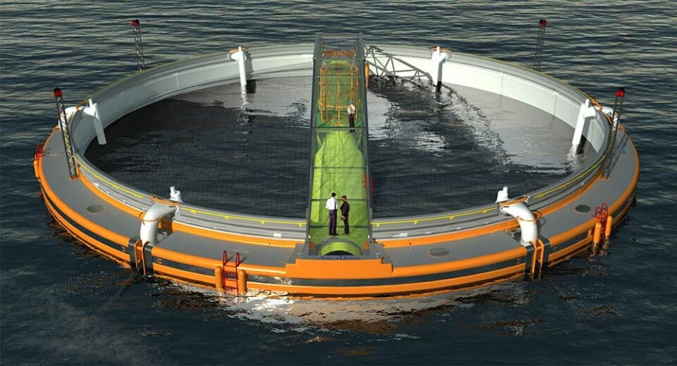 Aquadome MSC Aqua AS, lukket merd