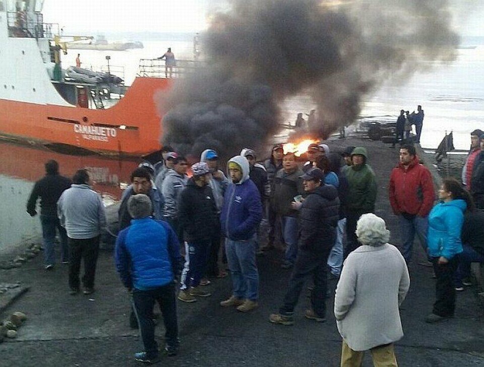Konflikten på Chiloè lammer store deler av det lokale næringslivet på øya.