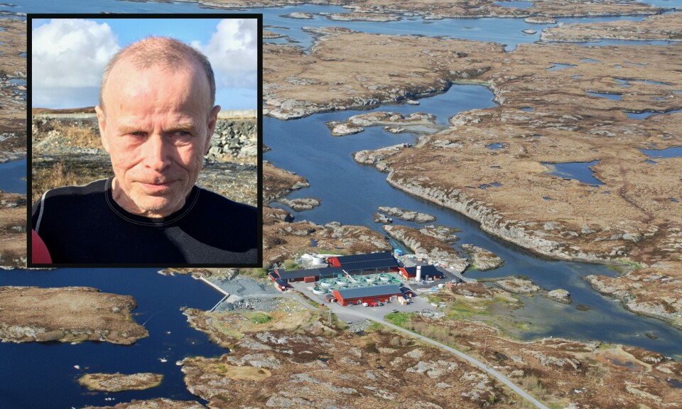 Rolf Strømme jobbet som røkter ved Nekton Settefisk sitt anlegg i Aunvågen. Foto: Nekton Havbruk.
