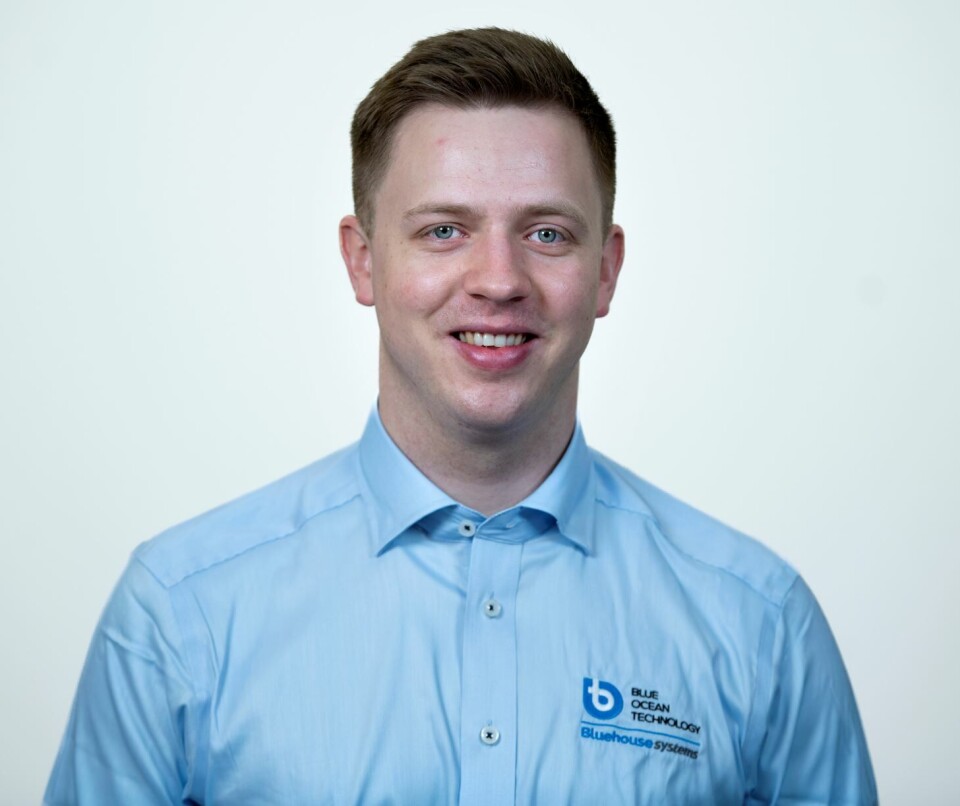 Per Olav Haaland er ansatt som prosessingeniør – og har tiltrådt stillingen. Foto: Blue Ocean Technology Per Olav Haaland er ansatt som prosessingeniør – og har tiltrådt stillingen. Foto: Blue Ocean Technology