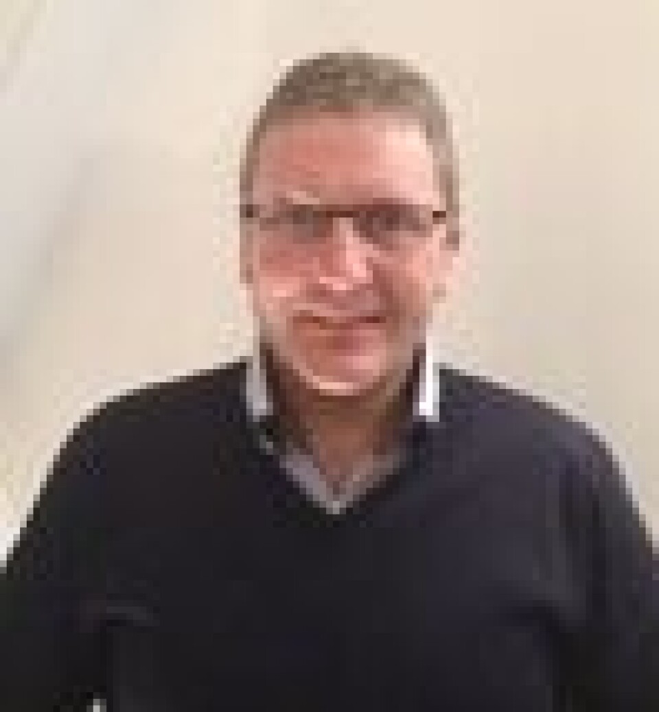 Konsernsjef i Grieg Seafood, Andreas Kvame, varsler nedbemanninger på Shetland.