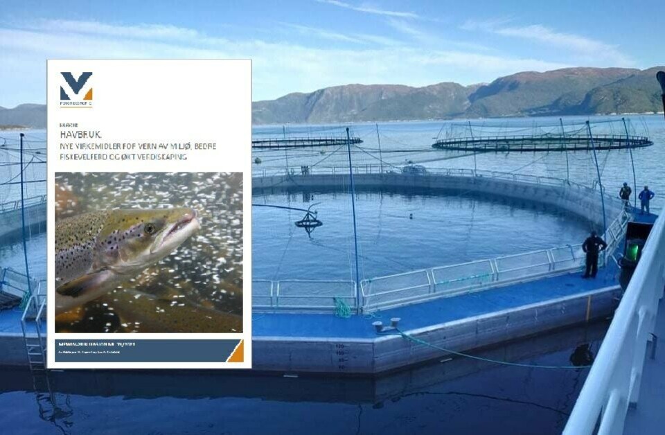 I en rapport fra Menon Economics konkluderes det med at man kan etablere særlig effektive insentiver for bedre miljø og god vekst i næringen. Formelen er å tilby opp mot 50 prosent kapasitetsvekst i lukkede anlegg, ved innbytte av tillatelser for produksjon i åpne merder. Det hele må gjøres i kombinasjon med en signifikant avgiftsbelegging av de som velger å fortsette å drive tradisjonelt. Illustrasjonsfoto av det lukkede konseptet Ecomerden, slik den er levert til Osland Havbruk.