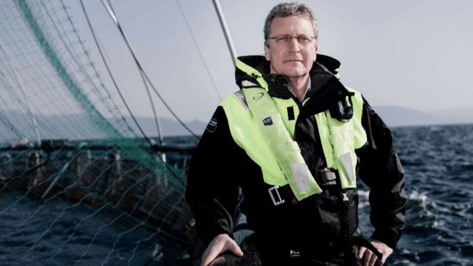 - Grieg Seafood har et klart mål om å skape verdier, og vi tar avgjørende tiltak og iverksetter tiltak for å forbedre resultatene de kommende årene, sier konsernsjef Andreas Kvame. Foto: GSF