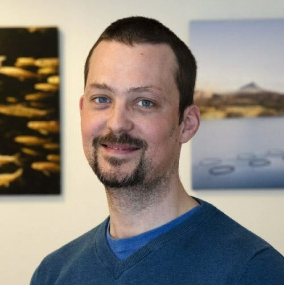 STOR FORANDRING: – Mye spennende vil det kommende året skje, sier prosjektleder Aleksander Lundseng for Svaberget Smolt.