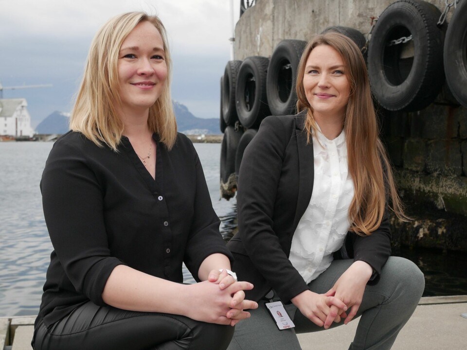 Createview lander storkontrakt med Cermaq - får dispensasjon til digital lusetelling på 18 merder. Avbildet er prosjektleder Nicole Salbuvik og fiskehelsesjef Kristine Braaten SteinhovdenFoto: CreateView. Createview lander storkontrakt med Cermaq - får dispensasjon til digital lusetelling på 18 merder. Avbildet er prosjektleder Nicole Salbuvik og fiskehelsesjef Kristine Braaten SteinhovdenFoto: CreateView.