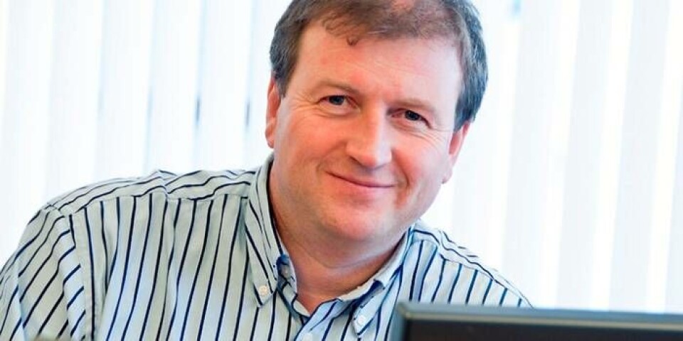 Per Kristian Nordøy, daglig leder i Grytåga settefisk. Foto: BioMar.