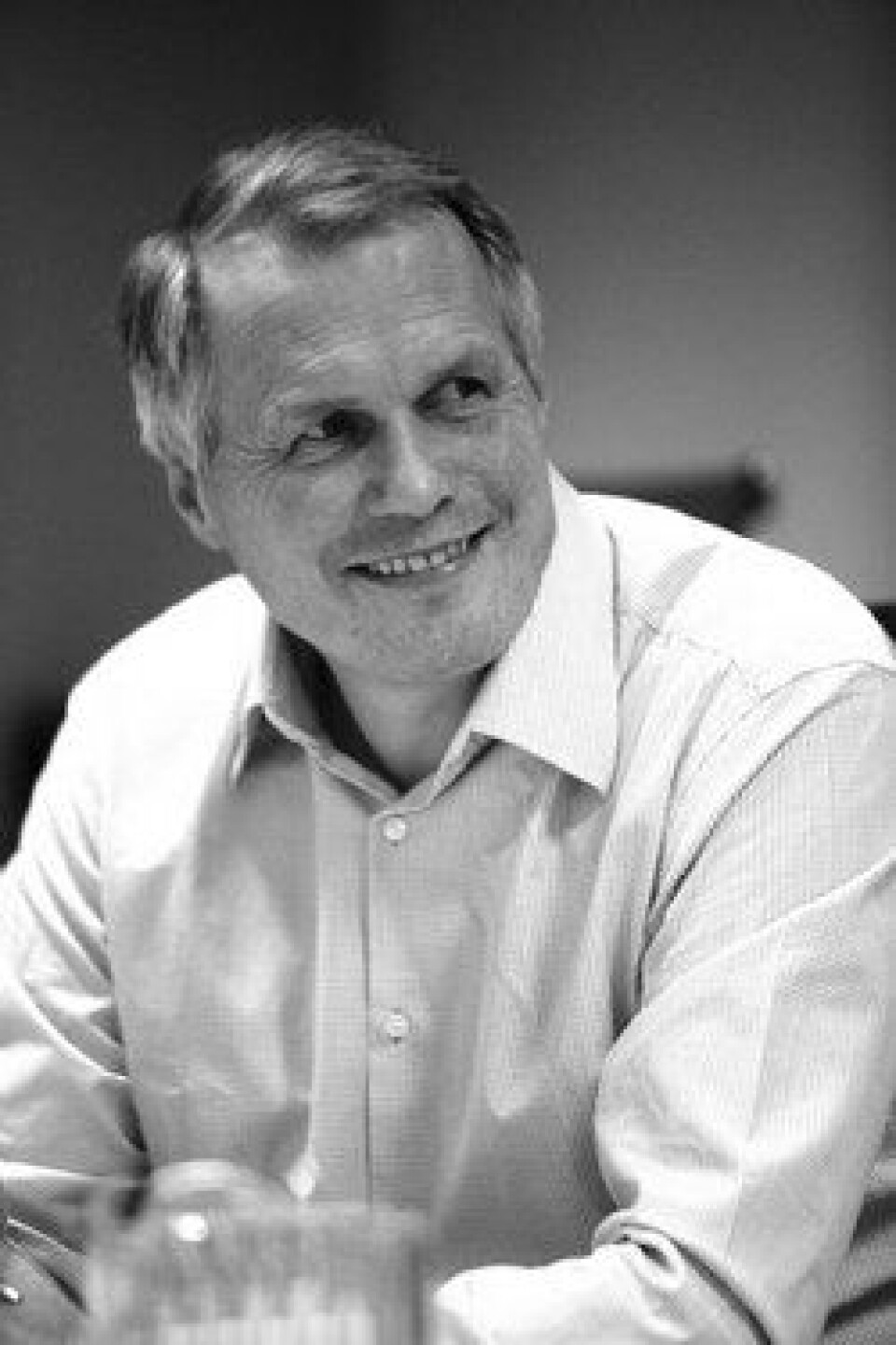 Gustav Witzøe smiler hele veien til banken. Kverva økte formuen til 7,4 milliarder kroner ifjor. (Foto: Salmar).