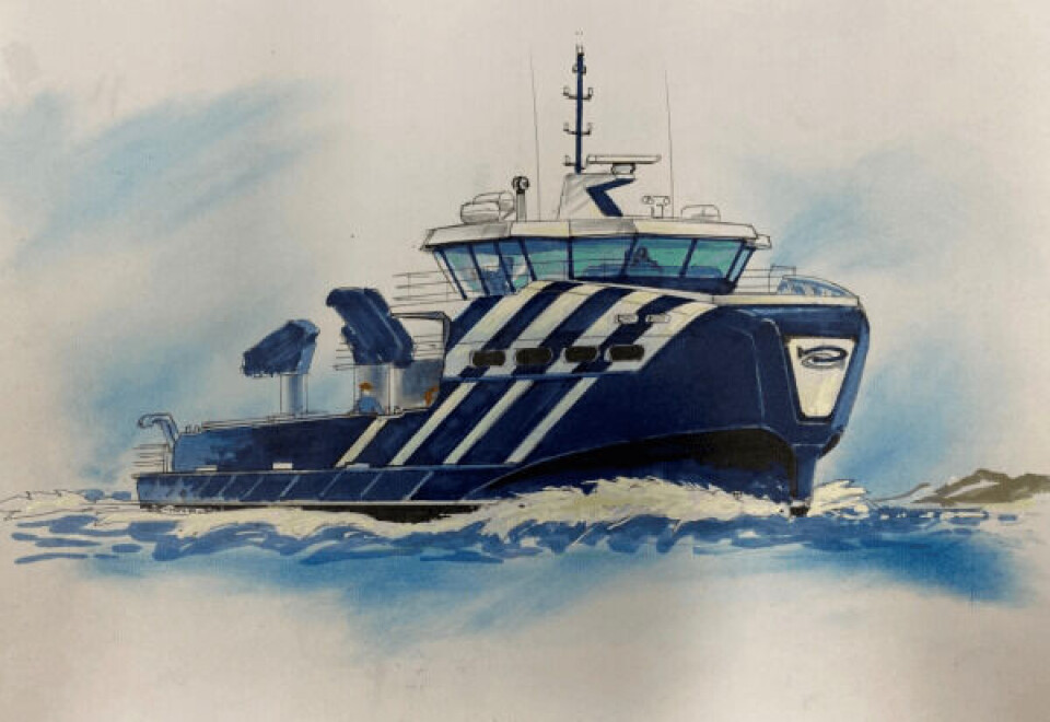 Møre Maritime skal levere komplett design og tegningspakke til Sletta Verft AS. Skisse: Møre Maritime.