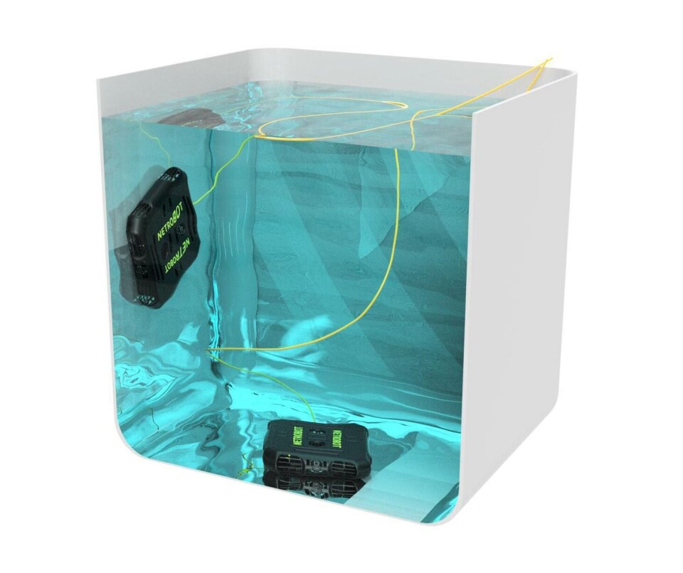 Mørenot Robotics skal levere 5 undervannsroboter, 2 elektriske arbeidsbåter + pumper og slange blant annet til Andfjord Salmon. Foto: Mørenot Robotics Mørenot Robotics skal levere 5 undervannsroboter, 2 elektriske arbeidsbåter + pumper og slange blant annet til Andfjord Salmon. Foto: Mørenot Robotics