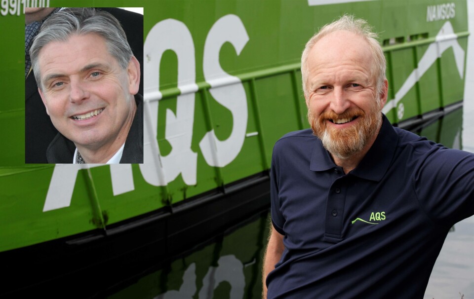 Frode Blakstad og Ove Løfsnes er blitt hhv styreleder og daglig leder i AQS. Foto. AQS