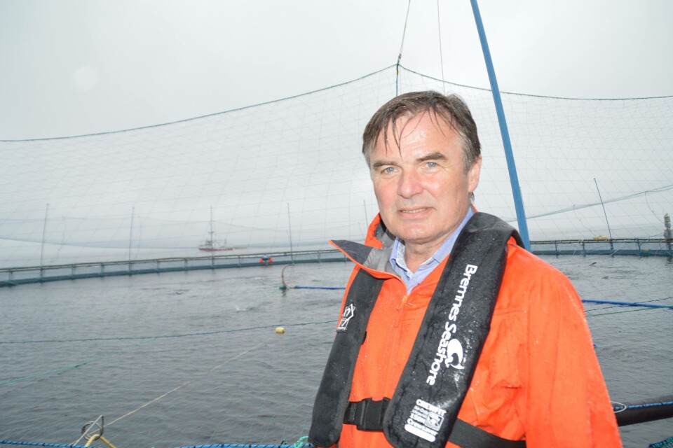Geir Magne Knutsen er utviklingssjef hos Bremnes Seashore. Foto: Gustav Erik Blaalid.