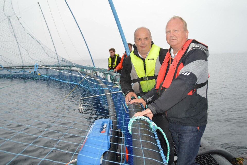 Grunnleggerne av Aqua Robotics, Anders (t.v)og Knut Molaug. Foto: Gustav Erik Blaalid.