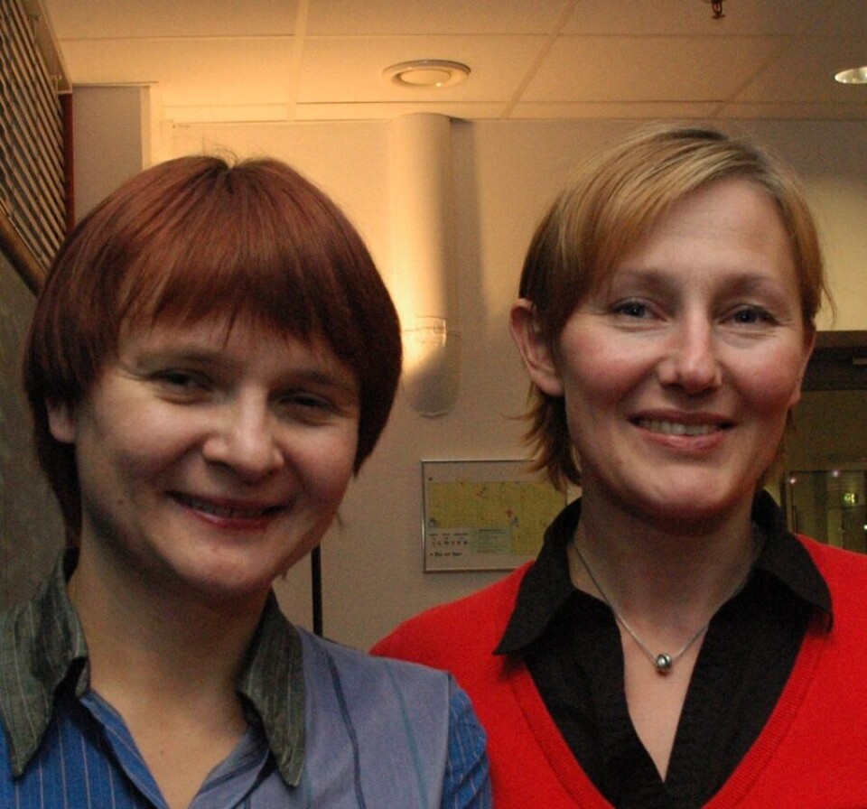 Julia Seljeseth og Ingelill Jacobsen