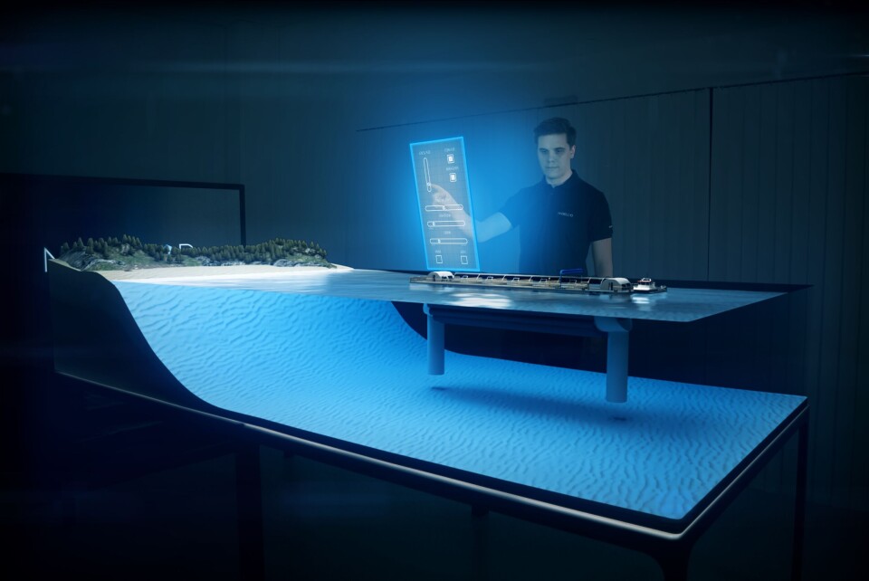 Visualisering og VR-teknologi kan gi grenseløse muligheter. Illustrasjon: Nagelld/ Lerøy.