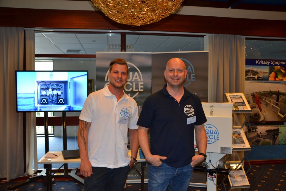 Thomas Hilt og Tor Espen Skoglund. Foto: Linn Therese Skår Hosteland.