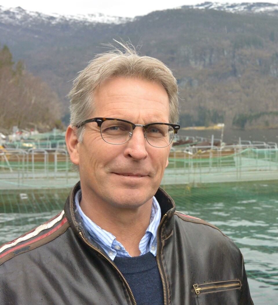Paul Negård, fiskehelseleder i Eide Fjordbruk sluttar og byrjar i ny jobb hos legemiddelselskapet Elanco. Foto: EFB.