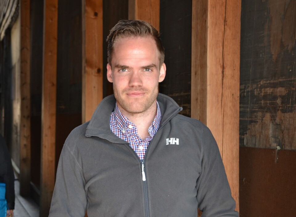 Christian Johansen, daglig leder i Kystmiljø. Foto: Linn Therese Skår Hosteland