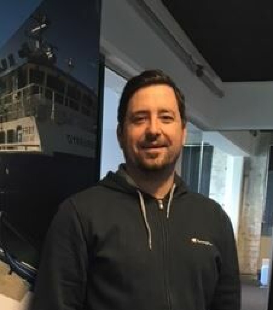 Øystein Vaage, forretningsutvikler i Defloat. Foto: Defloat AS.