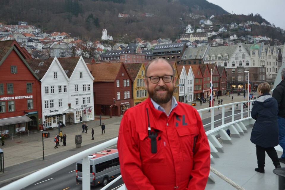 Administrerende direktør i Hav Line, Carl-Erik Arnesen er svært fornøyd med vedtaket fra Tingretten. Foto: Therese Soltveit