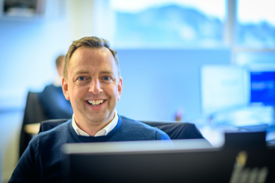 Konserndirektør i Incus Investor, Styrk Bekkenes, er fornøyd med kontrakten som selskapet har fått. Foto: Incus.