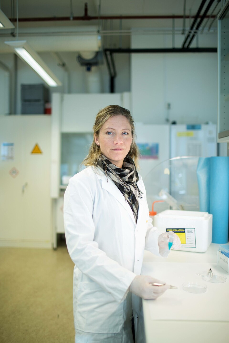 Sara Calabrese disputerer i 22.juni klokken 12.15, ved Høyteknologisenteret i Bergen (stort auditorium, 2. etasje). Foto: Eivind Senneset/UiB