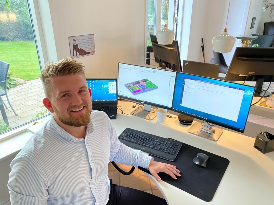 David Enggaard Pedersen er nyansatt RAS Engineering Manager i AquaCon i Danmark. Foto: AquaCon.