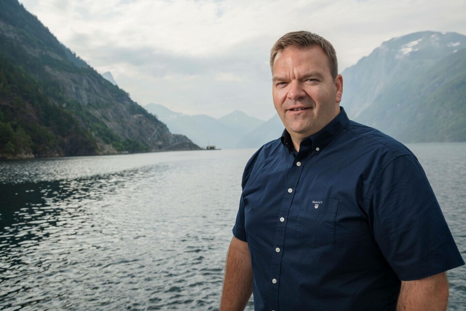 Roger Hofseth, Styreleder World Heritage Salmon AS. Foto: Tony Hall.
