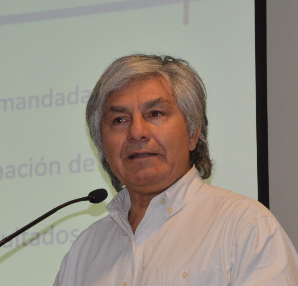 Arturo Clement er en av grunnleggerne av analyseselskapet SalmonEx i Chile.