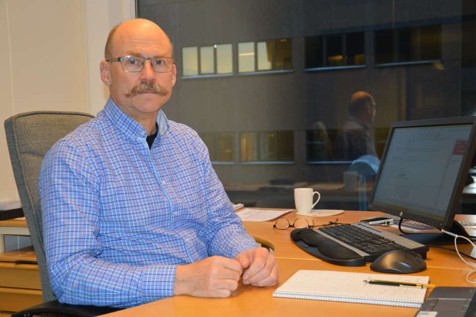 Fagsjef Kristian Prytz på sitt kontor i Tromsø. Foto: Therese Soltveit