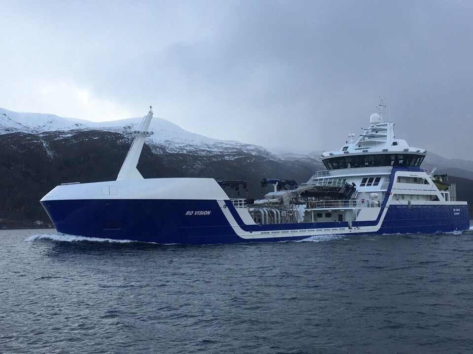 Årets Ship of The Year er «Ro Vision». Foto: Larsnes Mek Årets Ship of The Year er «Ro Vision». Foto: Larsnes Mek