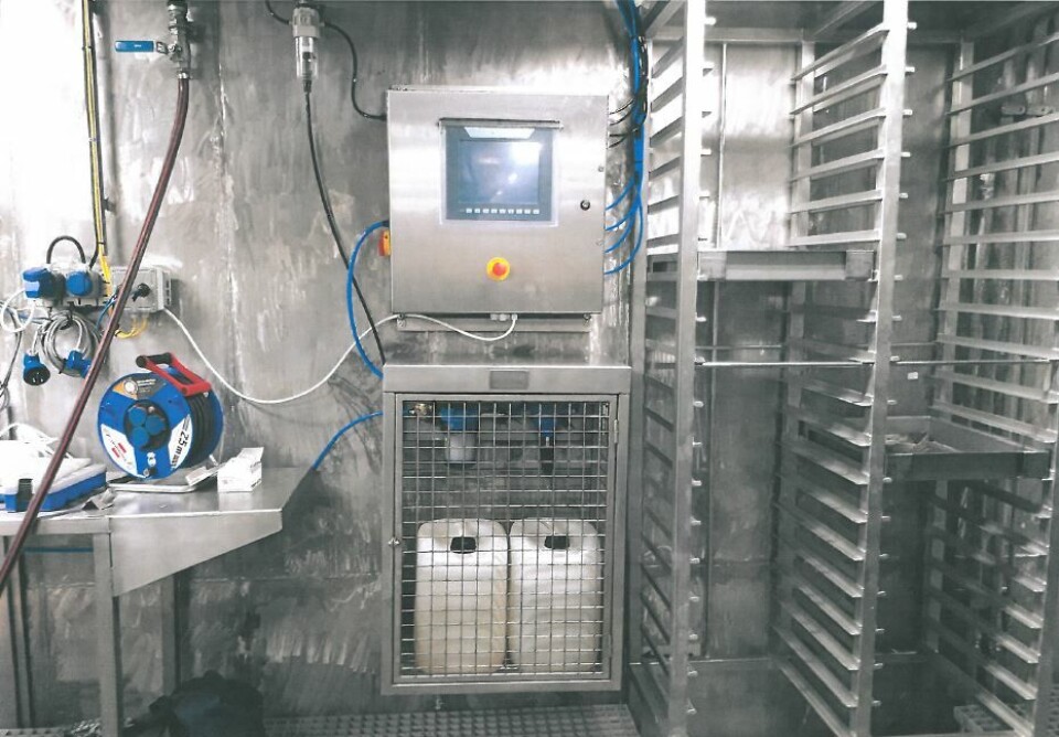 D-Tech stasjon, selve stasjonen tar liten plass og er helautomatisk. D-Tech stasjon, selve stasjonen tar liten plass og er helautomatisk.