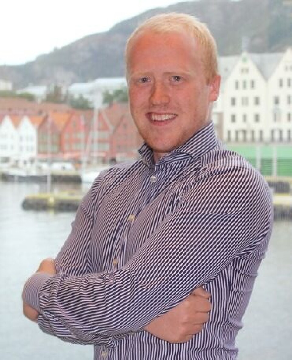 Carl Johan A. Sandberg i Youngfish.