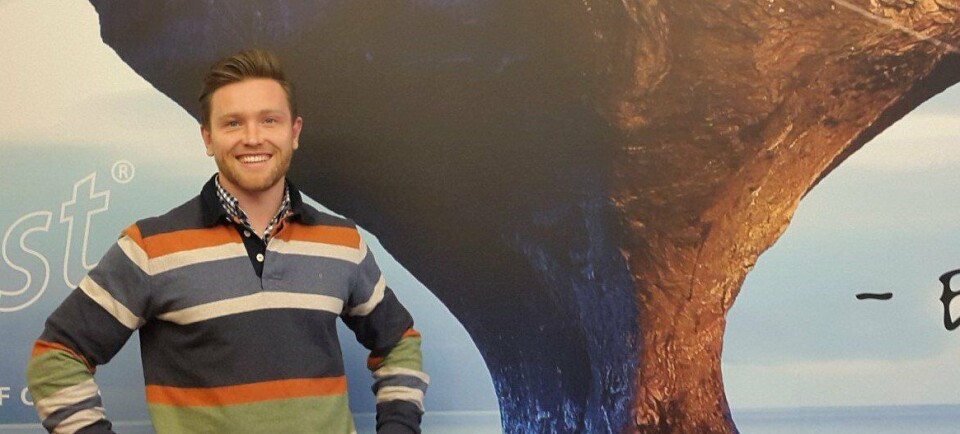 Håvard Tennebø er ansatt som prosjektleder i Lerøy Seafood Group. Foto: privat.