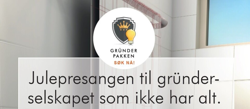 Sitter du på en god idé du vil ha hjelp ti å gjøre kjent i havbruksnæringen? Da kan du ønske deg gründerpakken til jul. Faksimile.