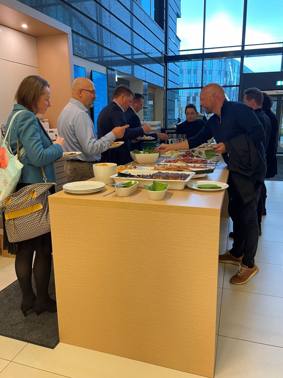 Åpningen av Havets Hus i Innovasjonspark Stavanger torsdag 21 oktober 2021. Foto: Stiim Aqua Cluster.