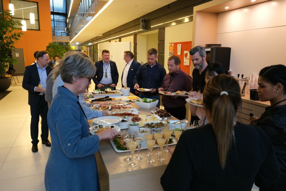 Åpningen av Havets Hus i Innovasjonspark Stavanger torsdag 21 oktober 2021. Foto: Stiim Aqua Cluster.