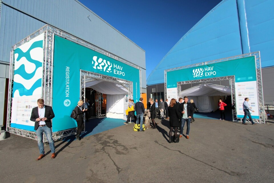 Arrangørene bak HavExpo forteller at det vil komme ny dato for arrangementet til høsten. Foto: HavExpo Arrangørene bak HavExpo forteller at det vil komme ny dato for arrangementet til høsten. Foto: HavExpo
