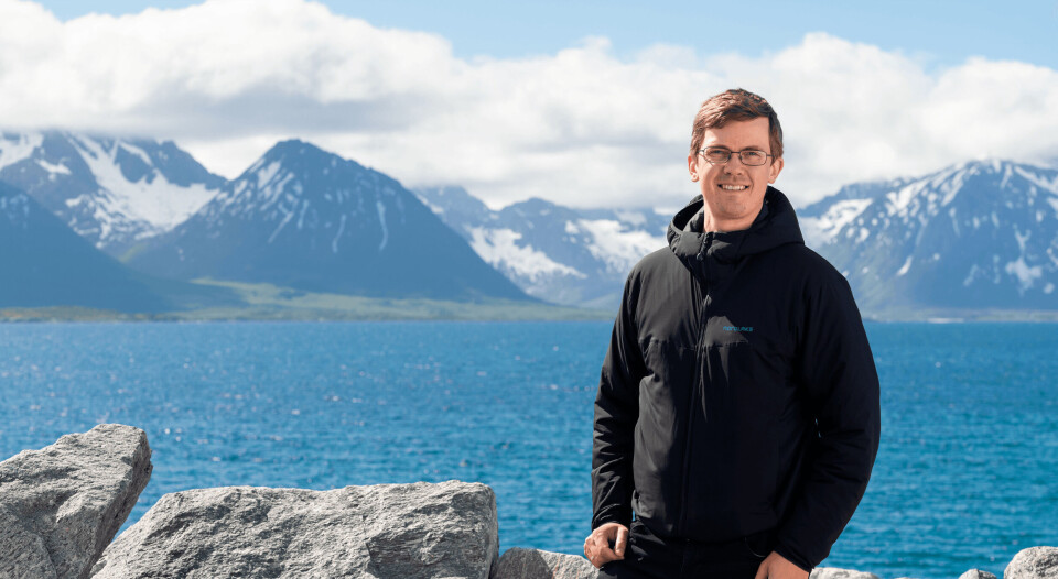 Når lastefartøyet Boka Vanguard ankommer Vesterålen ankommer Vesterålen, er det enda noen måneder før Nordlaks har fisk i havfarmen, forteller prosjektleder Bjarne Johansen i Nordlaks. Klikk for større bilde. Foto: Nordlaks.