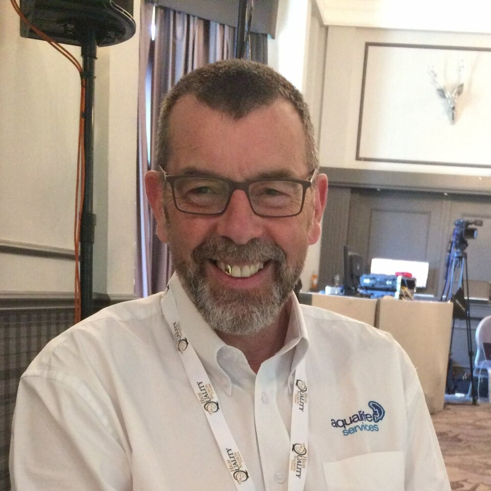Ronnie Soutar i Aqualife. Foto: Aqualife.
