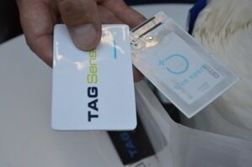 Aqua Nor: Nylansert TAG-sensor