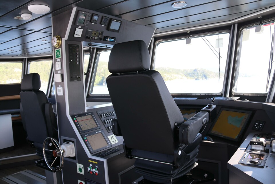 Båten heter MS GYME og er en 14,98 meter lang NabCat. Foto: Moen Marin.